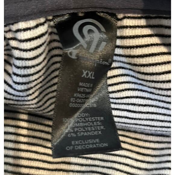 Champions Womens Size XXL Grey Sweater with Zipper - Picture 7 of 7
